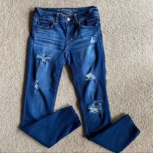 American Eagle Jeans-Distressed Jeggings